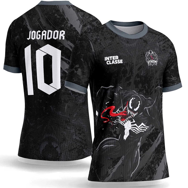 Arte Vetor Camisa Interclasse 1159 Marvel Comics Venom 1