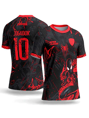Arte Vetor Camisa Interclasse 1162 Homem Aranha