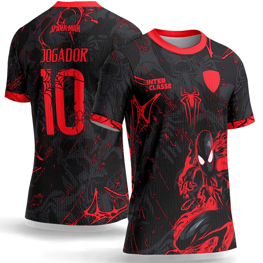 Arte Vetor Camisa Interclasse 1162 Homem Aranha 1