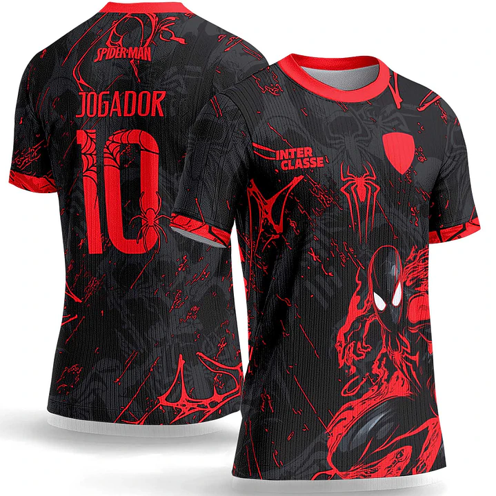 Arte Vetor Camisa Interclasse 1162 Homem Aranha 1
