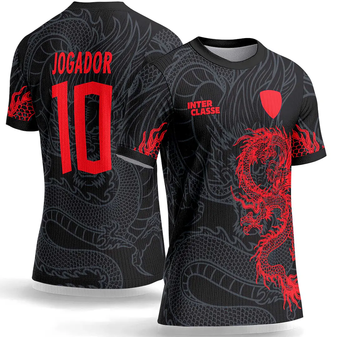 Arte Vetor Camisa Interclasse 1164 Dragão 1
