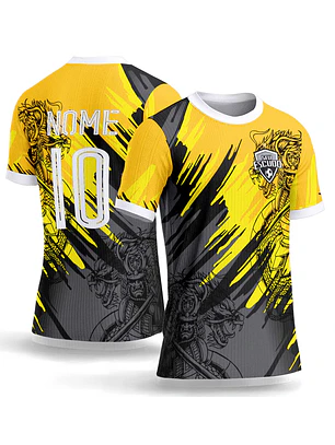 Arte Vetor Camisa InterClasse samurai Mod-4