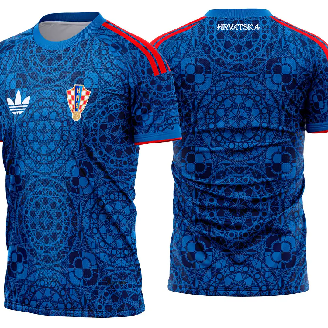 Arte Vetor Camisa Croacia Away 2026-2027 1