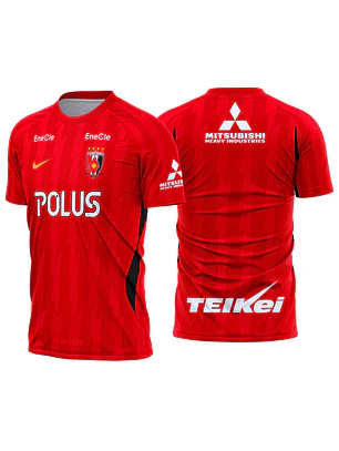Arte Vetor Camisa Urawa Red Diamonds Home 2026-2027