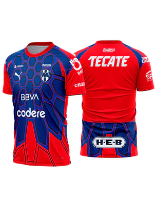 Arte vetor camisa Monterrey Goleiro 2026-2027