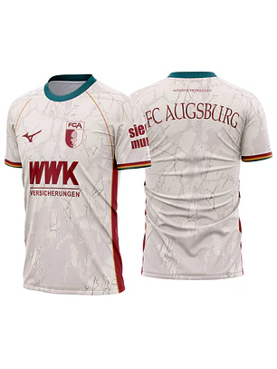 Arte Vetor Camisa FC Augsburg Home 2026-2027 01