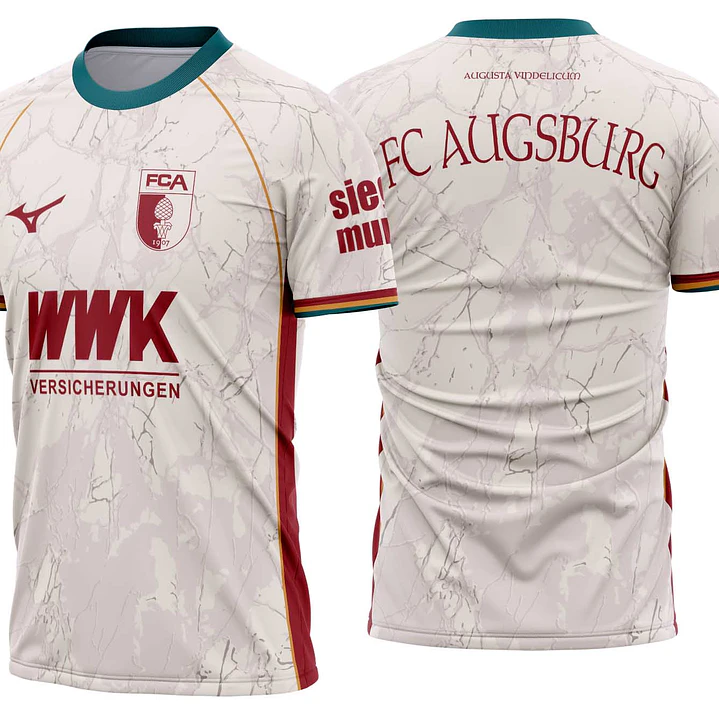 Arte Vetor Camisa FC Augsburg Home 2026-2027 01 1