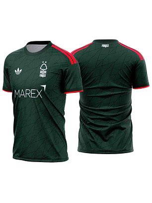 Arte vetor camisa Nottingham Forest Away 2026-2027