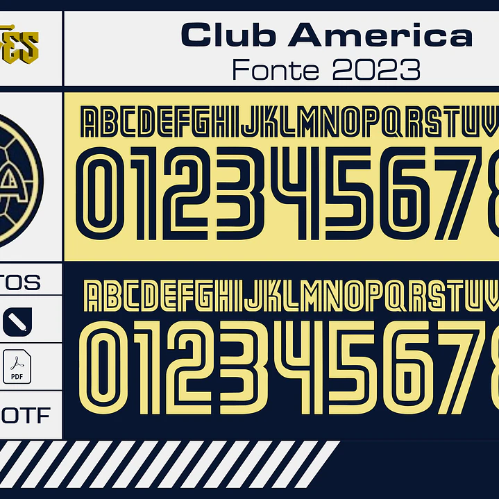 Fonte do Club América 2022 - 2023 1