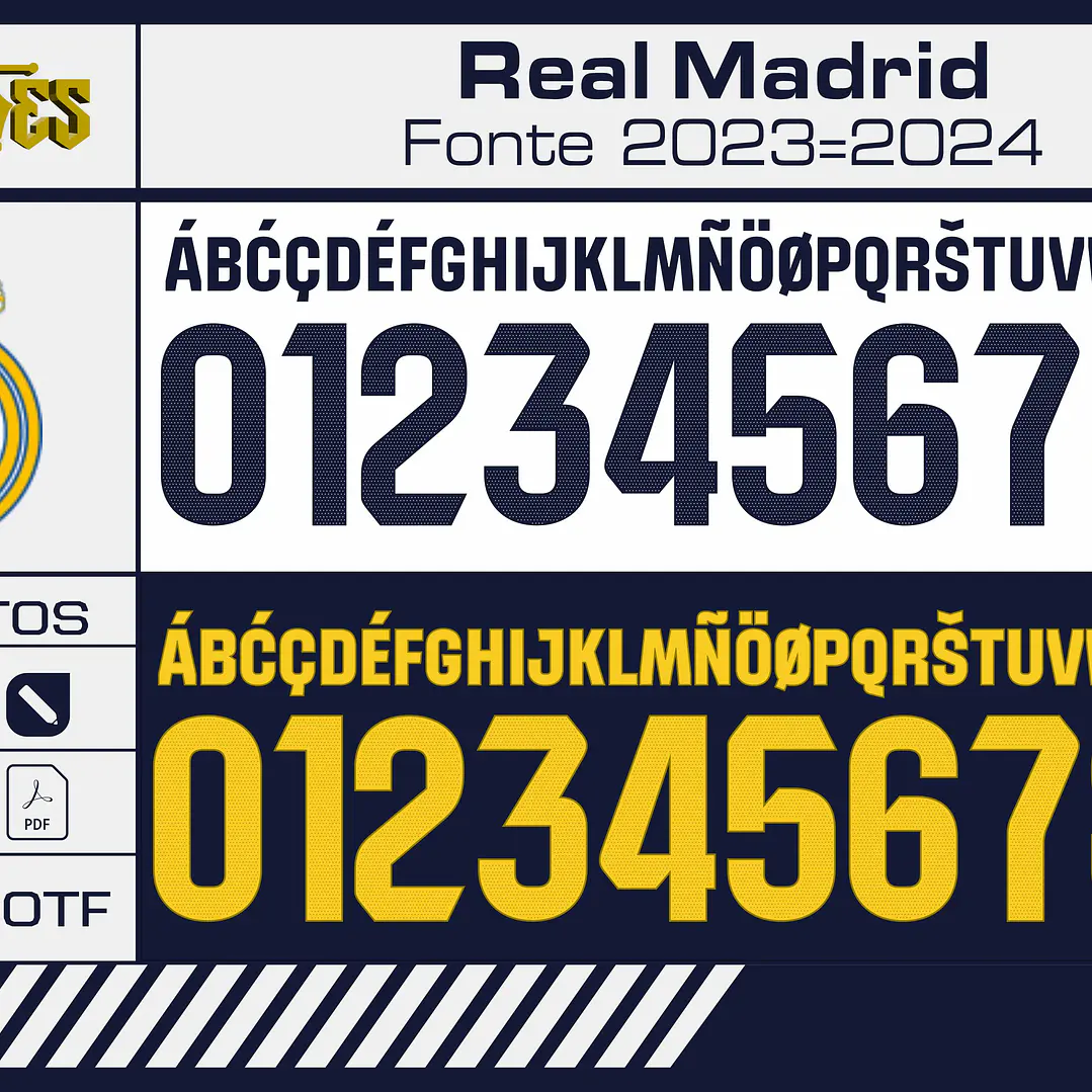 Fonte Real Madrid 2023-2024 1