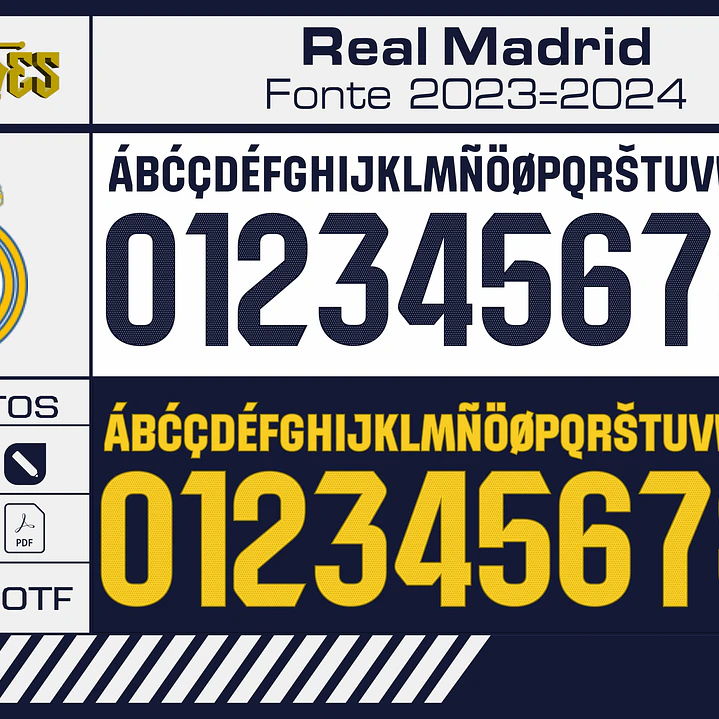 Fonte Real Madrid 2023-2024 1