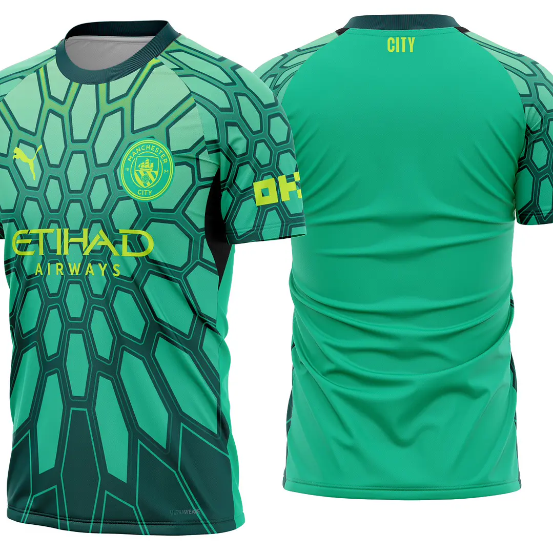 Arte Vetor Camisa Manchester City goleiro 2026-2027 1