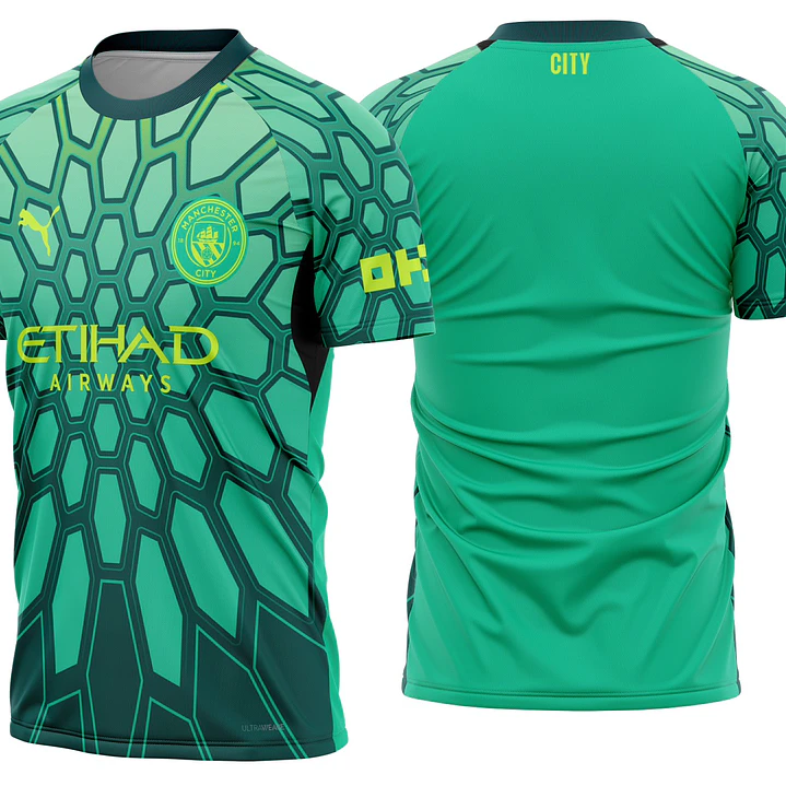 Arte Vetor Camisa Manchester City goleiro 2026-2027 1