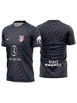Arte Vetor Camisa Atletico Madrid goleiro 2026-27