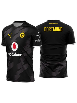 Arte Vetor Camisa Borussia Dortmund Away 2026-2027