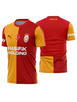 Arte Vetor Camisa Galatasaray Home 2026-2027