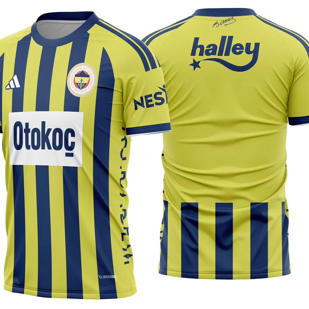Arte Vetor Camisa Fenerbahçe SK Home 2026-2027 1