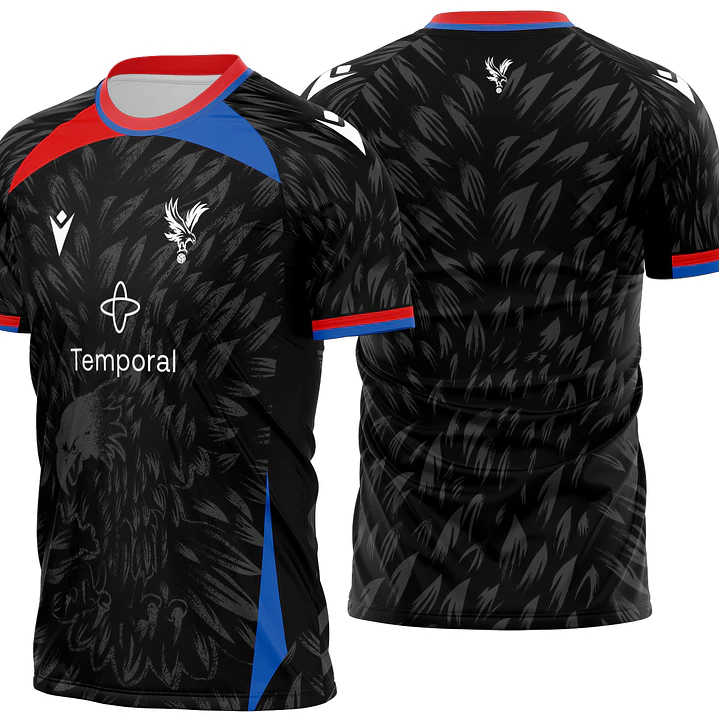 Arte Vetor Camisa Crystal Palace Away 2026-2027 1