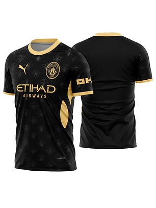 Arte Vetor Camisa Manchester City visita 2026-2027
