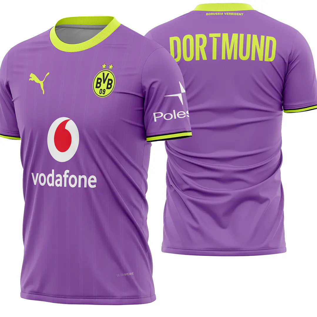 Arte Vetor Camisa Borussia Dortmund Third 2026-2027 1