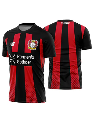 Arte Vetor Camisa Bayer 04 Leverkusen Home 2026-2027