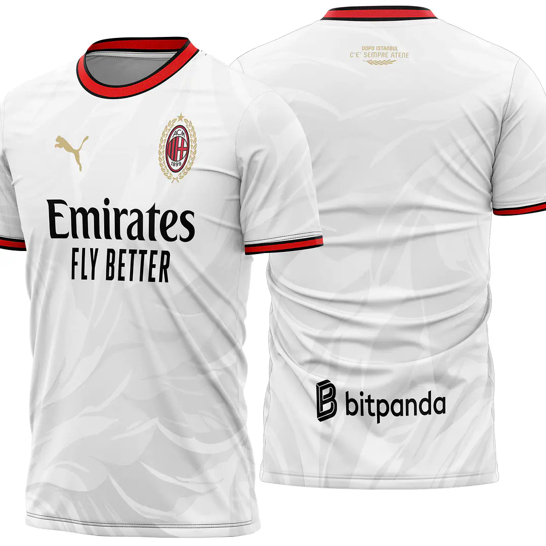 Arte Vetor Camisa AC Milan Away 2026-2027 1
