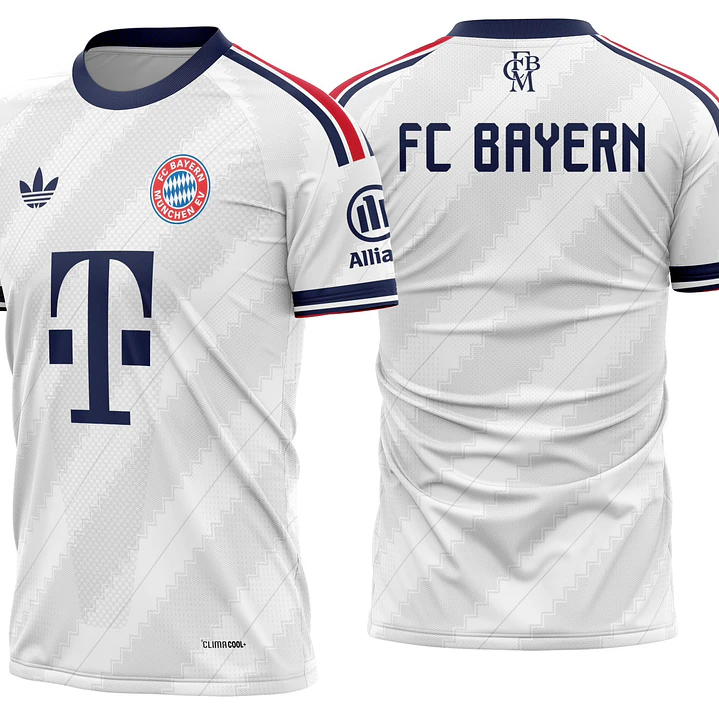 Arte Vetor Camisa Bayern München Away 2026-2027 1