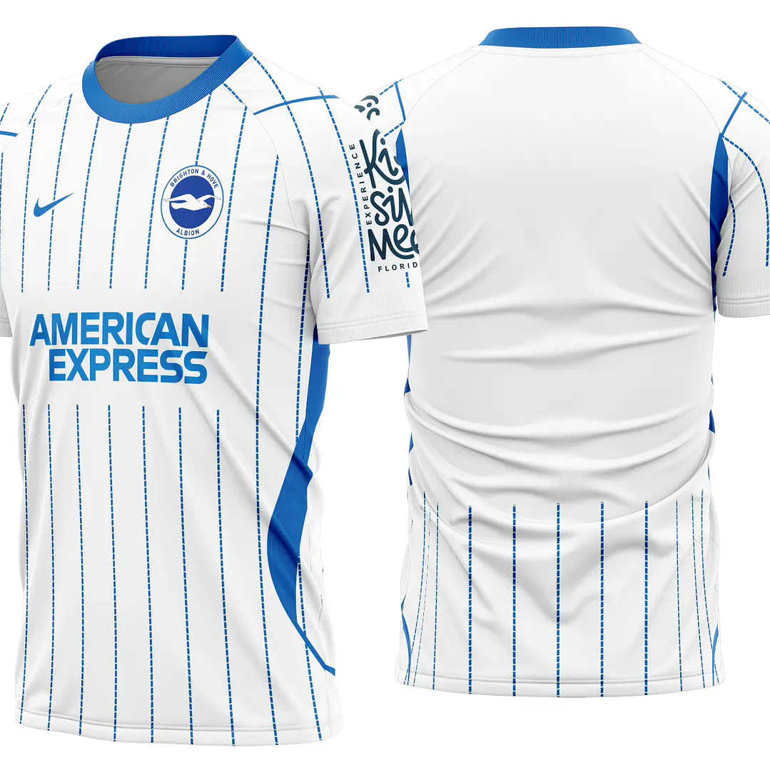 Arte Vetor Camisa Brighton & Hove Albion Away 2026-2027 1