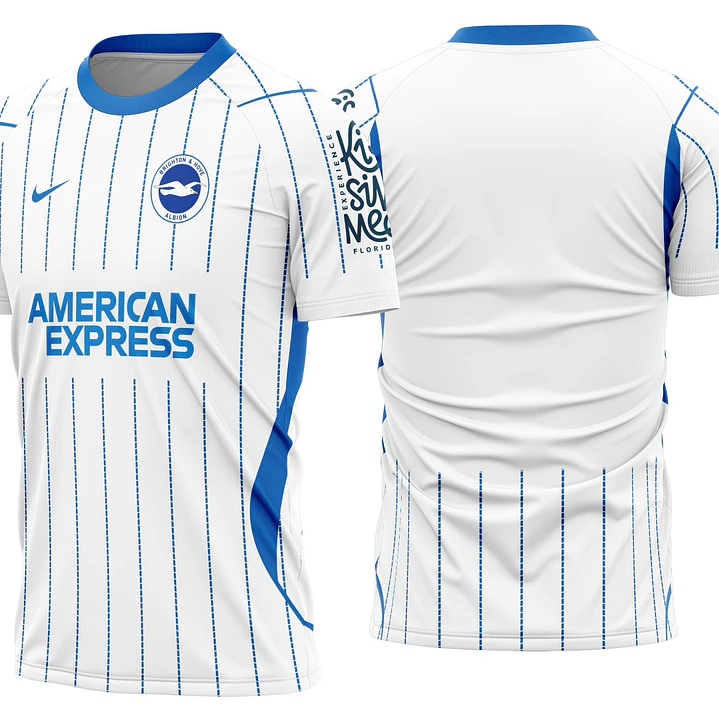 Arte Vetor Camisa Brighton & Hove Albion Away 2026-2027 1
