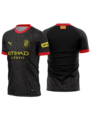 Arte Vetor Camisa Girona FC Away 2026-2027