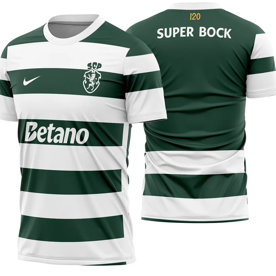 Arte Vetor Camisa Sporting CP Home 2026-2027  1
