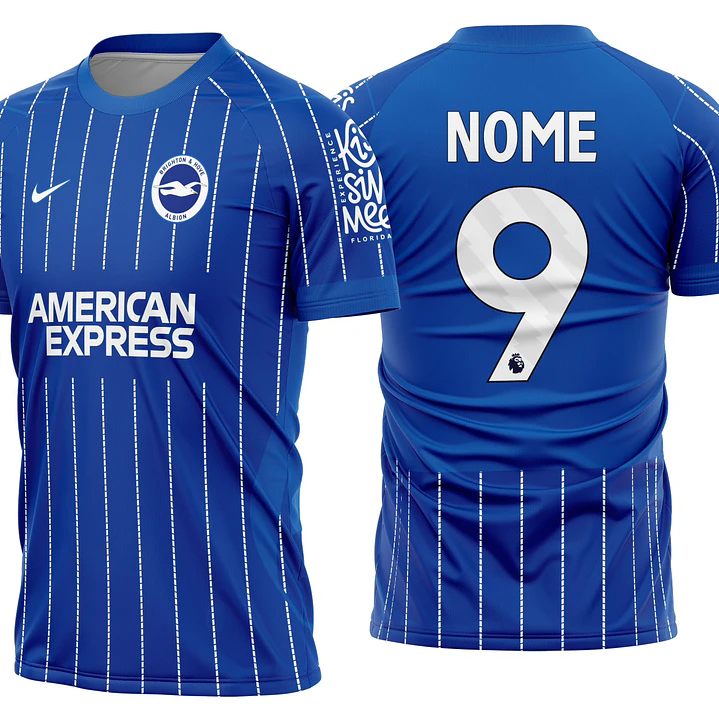 Arte Vetor Camisa Brighton & Hove Albion Home 2026-2027 1