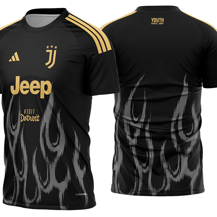 Arte Vetor Camisa Juventus Third 2026-2027 1