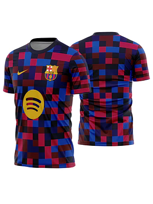 Arte Vetor Camisa Barcelona Pre-jogo 2026-2027