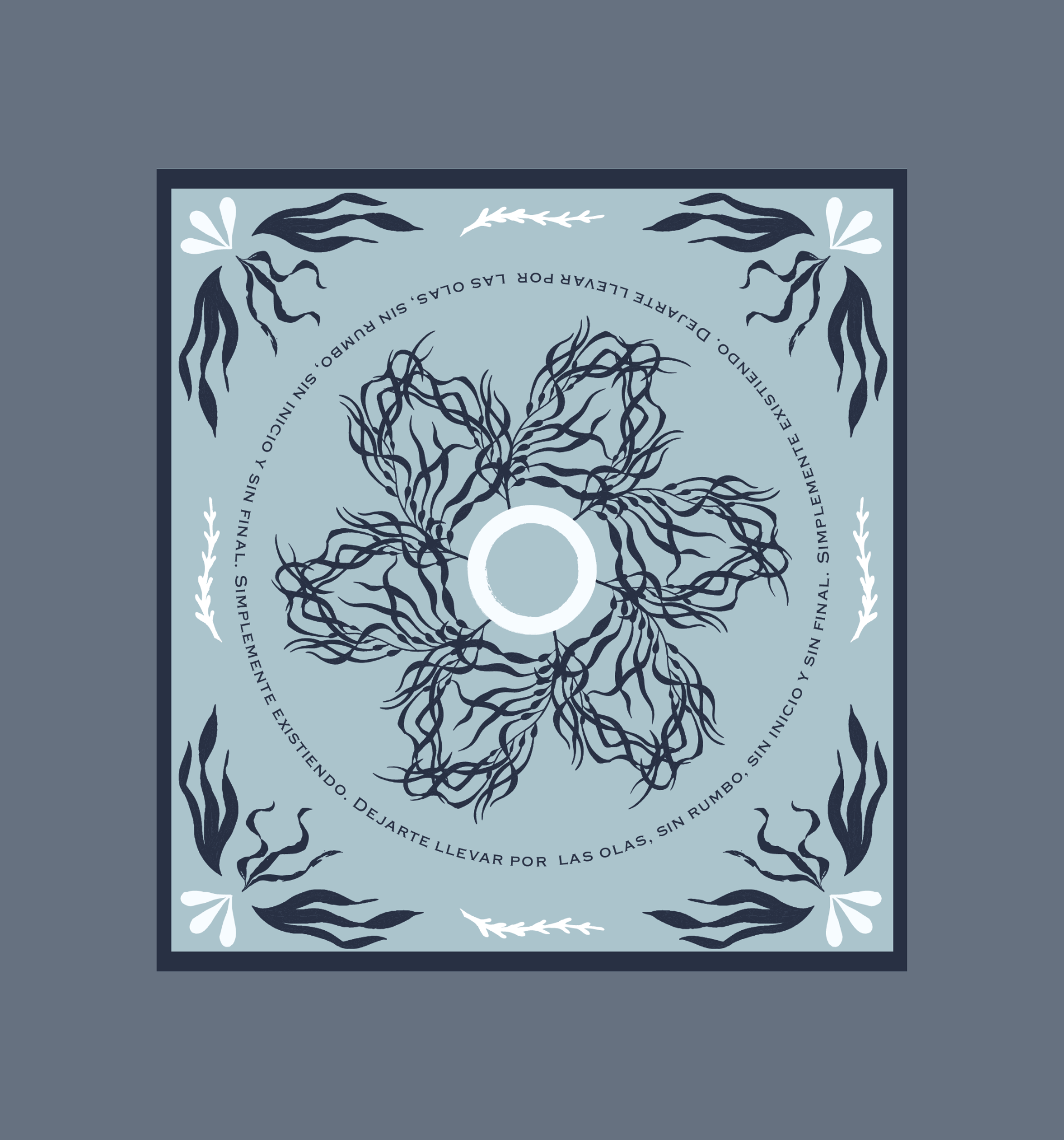 Pañuelo danza del Huiro flotador 3