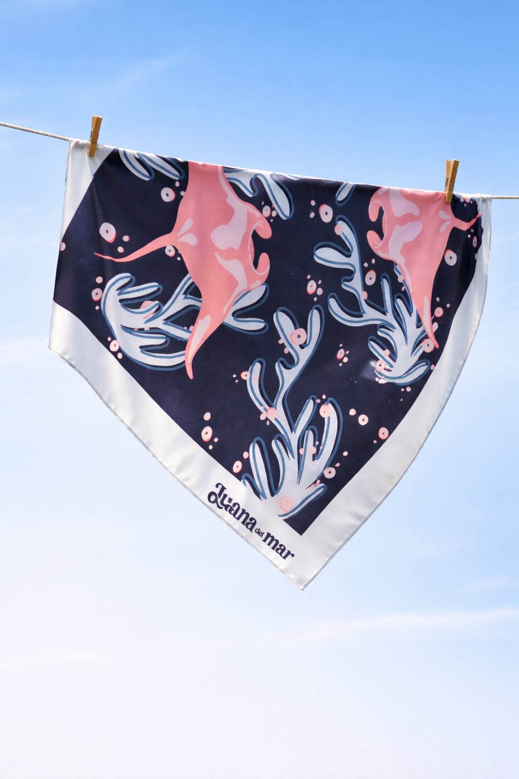 Pañuelo mantarrayas en libertad 1