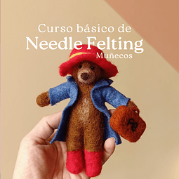 Curso básico de Needle Felting: Muñecos