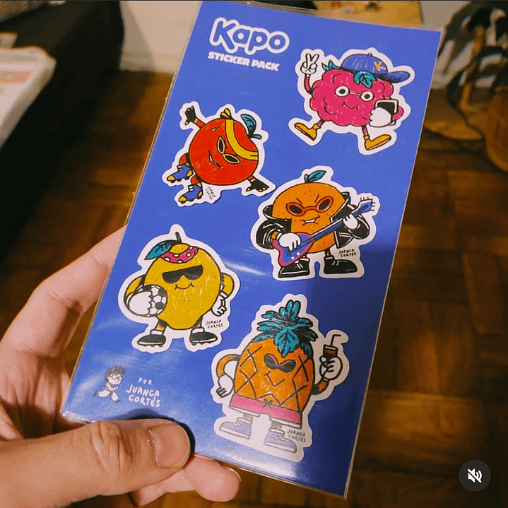 Set de stickers kapo 1