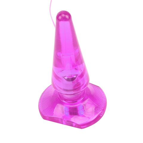 Plug anal con vibrador