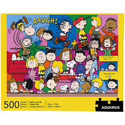 Elenco de Charlie Brown - 500 piezas
