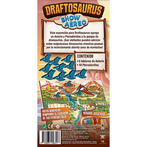 Draftosaurus: Expansión Show Aéreo