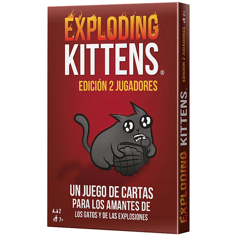 Exploding Kittens Edición 2 Jugadores 