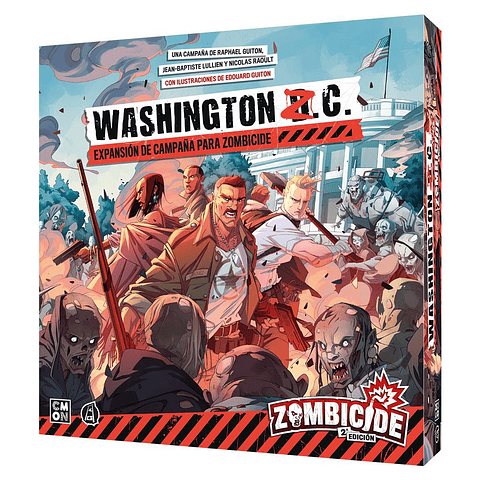 Zombicide Segunda Edición: Expansión Washington Z.C. - Preventa 50%