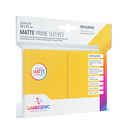  GG: MATTE PRIME Sleeves - Yellow