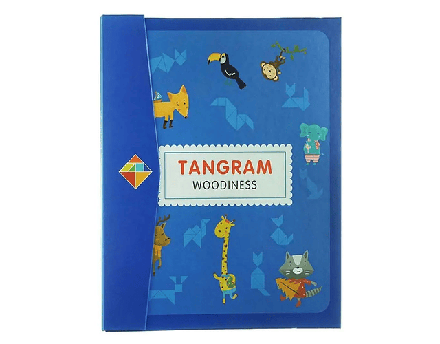Rompecabezas Magnético Tangram 3d
