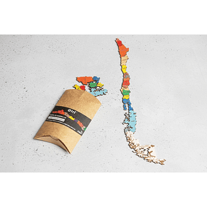 Mapa de Madera de Chile