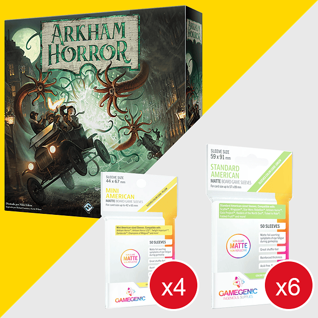 Fundas para Arkham Horror (Tercera Edición)