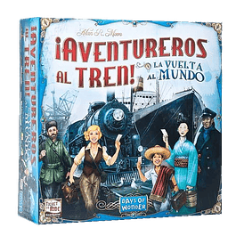 ¡Aventureros al Tren! (Ticket to Ride) - La Vuelta al Mundo (Rails & Sails)