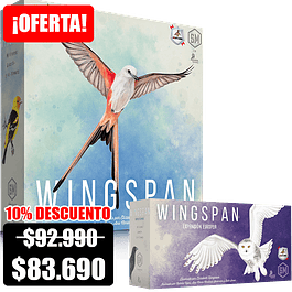 Wingspan + Expansión de aves Europeas