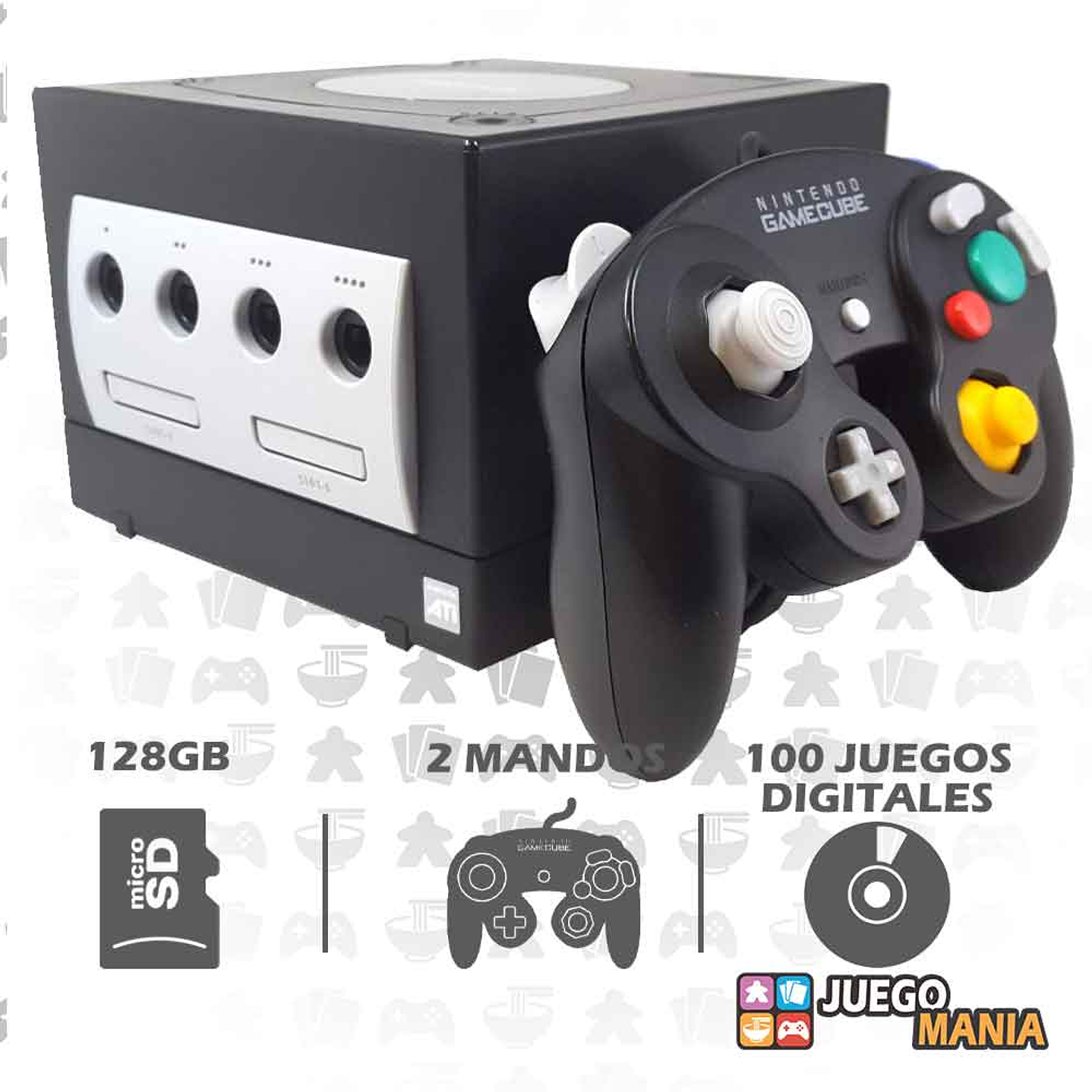 Consola Gamecube + 128gb + Magia